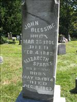 Blessing, John and Elizabeth (Sparks)